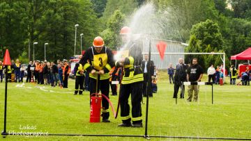 Beim Zielspritzen der Wertungsgruppe 3