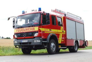 HLF 20/16 der Ortsfeuerwehr Lugau