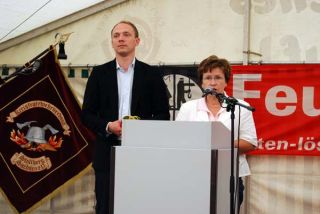 Marco Wanderwitz (MdB, CDU) und Uta Windisch (MdL, CDU) Marco Wanderwitz (MdB, CDU) und Uta Windisch (MdL, CDU)