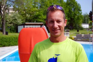 Schwimmmeister Daniel Baumgärtel