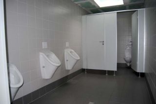 Die neuen Toilettenanlagen